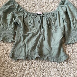 Stylish Green Kohls Top